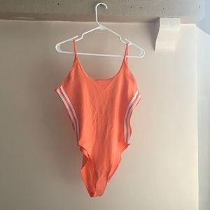 Adidas Orange Bodysuit!
